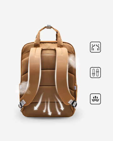 INNOSTYLE PLECAK NA LAPTOPA 15,6 DO SAMOLOTU WODOODPORNY COLORLITE 14L KHAKI