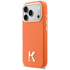 Etui Karl Lagerfeld Karl Head Logo       MagSafe do iPhone 17 Pro pomarańczowy