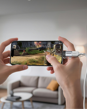 INNOSTYLE ADAPTER PRZEJŚCIÓWKA USB-A 3.0 DO LIGHTNING IPHONE IPAD 3A OTG