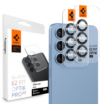 SPIGEN OSŁONA APARATU GLAS.TR EZ FIT DO GALAXY S25 CAMERA PROTECTOR 2-PACK