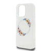 GUESS ETUI DO IPHONE 16 PRO 6.3 HARDCASE Z MAGNETYCZNYM WIEŃCEM KWIATÓW