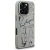 Etui Karl Lagerfeld Grained Pattern &    Logo MagSafe do iPhone 16 Pro szary
