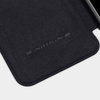 Nillkin Qin Case etui do Xiaomi Redmi Note 11 Pro+ (China) / Redmi Note 11 Pro (China) / Mi11i HyperCharge osłona na aparat kabura pokrowiec obudowa z klapką czarny