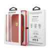 Ferrari FESPEFLBKP12SRE iPhone 12 mini 5,4" czerwony/red book On Track Perforated