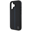 MERCEDES HARDCASE POKROWIEC DO IPHONE 16 6,1 MB BLUE LINE LEATHER