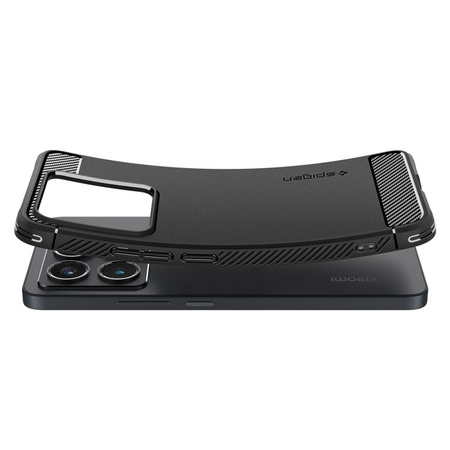 SPIGEN RUGGED ARMOR DO XIAOMI 14T WYSOKA OCHRONA ANTYWSTRZĄSOWA MATTE BLACK