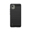 Etui silikonowe Carbon Case do Nokia C110 - czarne