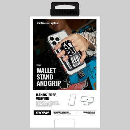 SKINARMA PORTFEL KADO KIRA KOBAI WALLET MAG-CHARGE GRIP STAND PRZEZROCZYSTY