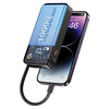 USAMS POWERBANK 10000 MAH DO LIGHTNING ZWIJANY KABEL PD 20W DO APPLE IPHONE