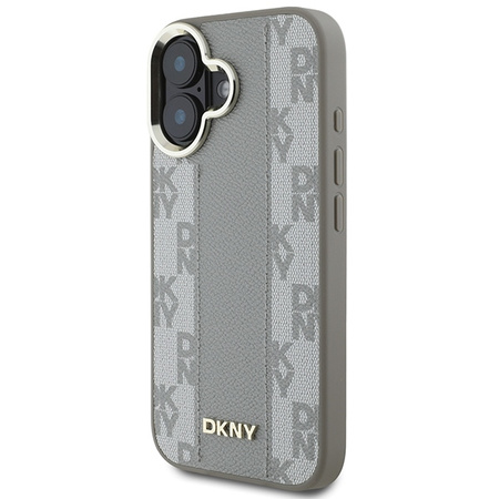DKNY ETUI CASE DO IPHONE 16 6.1 DO MAGSAFE CHECKERED PATTERN HARDCASE