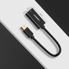 Ugreen kabel adapter przejściówka FHD (1080p) HDMI (żeński) - Mini DisplayPort (męski - Thunderbolt 2.0) biały (MD112 10460)