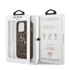 Guess GUHCP13X4GMGBR iPhone 13 Pro Max 6,7" brązowy/brown hardcase 4G Big Metal Logo