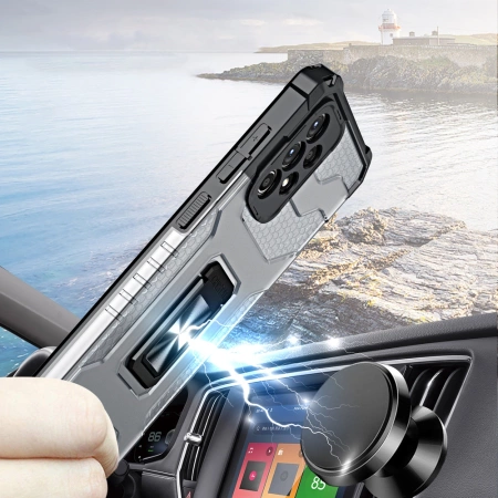 HURTEL POKROWIEC HYBRYDOWY DO SAMSUNG GALAXY A72 4G Z MAGNETYCZNYM UCHWYTEM