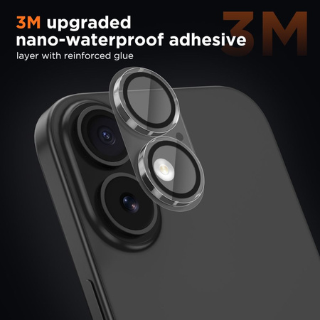 OSŁONA APARATU TECH-PROTECT CAMFULL FIT+ IPHONE 17 MATTE CLEAR