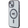 KARL LAGERFELD ETUI TRANSPARENTNE DO IPHONE 15 PLUS 6.7 KARL'S HEAD