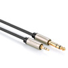 Ugreen kabel przewód audio TRS mini jack 3,5mm - jack 6,35mm 1m szary