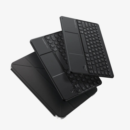Etui z klawiaturą AMAZINGTHING Minimal Case Keylite Combo na iPad 11" 2025 - czarne