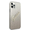 Guess GUHCP12LPCUGLSGO iPhone 12 Pro Max 6,7" złoty/gold hardcase Glitter Gradient Script