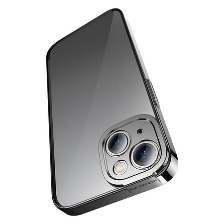 BASEUS ZESTAW OCHRONNY DO IPHONE 14 PLUS ETUI I SZKŁO HARTOWANE CZARNY