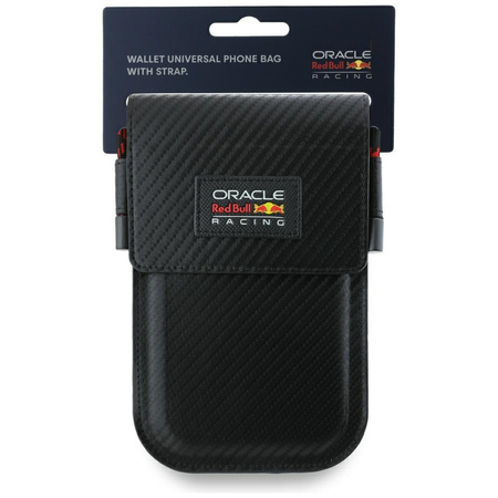 Torebka na telefon Red Bull Carbon       czarny