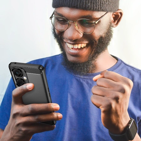 HURTEL ETUI CARBON CASE DO ONEPLUS NORD CE 3 POKROWIEC KARBONOWY NA TELEFON