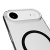 Etui Puro Lite Mag TPU+PC kompatybilne z MagSafe na iPhone 17 Air - przezroczyste z czarnym pierścieniem