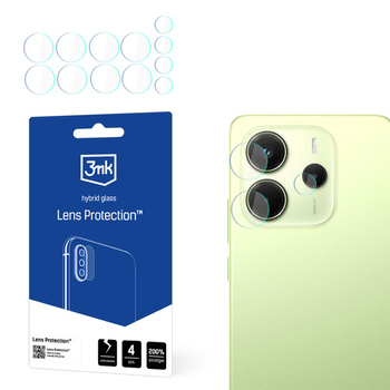 3MK SZKŁO LENS PROTECTION DO REDMI NOTE 14 4G OCHRONA OBIEKTYWU Z PEŁNYM