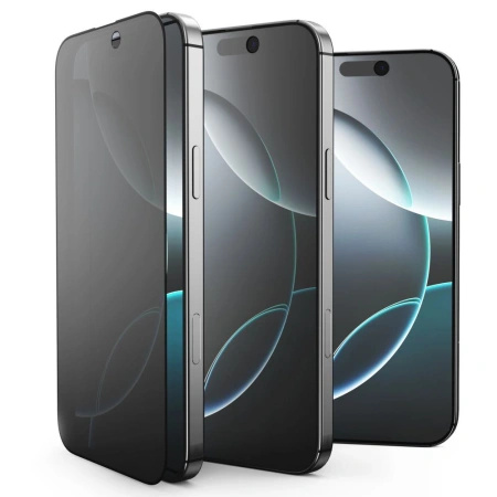 TECH-PROTECT SZKŁO PRYWATYZUJĄCE GLASS SPY+ 2-PACK DO IPHONE 16 PRO 17 PRO