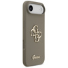 Etui Guess Silicone Big 4G Script do     iPhone Air brązowy