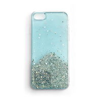 Wozinsky Star Glitter błyszczące etui pokrowiec z brokatem Samsung Galaxy A42 5G niebieski