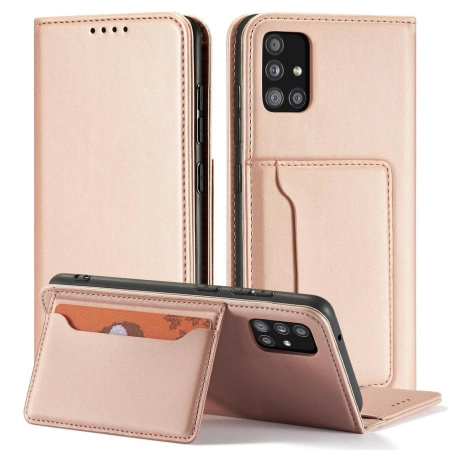 HURTEL MAGNET CARD CASE ETUI DO SAMSUNG GALAXY A12 5G POKROWIEC PORTFEL NA