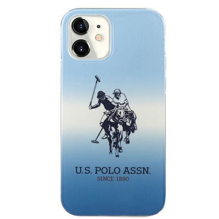 US Polo USHCP12SPCDGBL iPhone 12 mini 5,4" niebieski/blue Gradient Collection