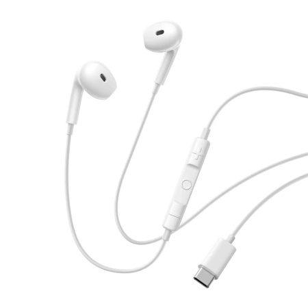 BASEUS SŁUCHAWKI ENCOK CZ19 PRZEWODOWE DO TELEFONÓW USB-C Z DŹWIĘKIEM