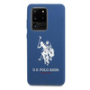 Etui U.S. Polo Assn. Silicone Collection na Samsung Galaxy S20 Ultra - granatowe