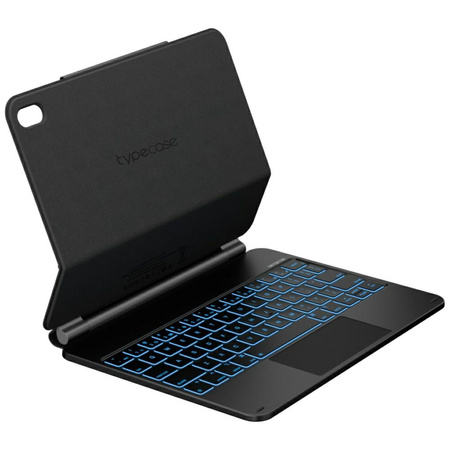Etui Typecase Edge z klawiaturą do iPad  11" (A16) 2025 / iPad 10.9" 2022 czarny