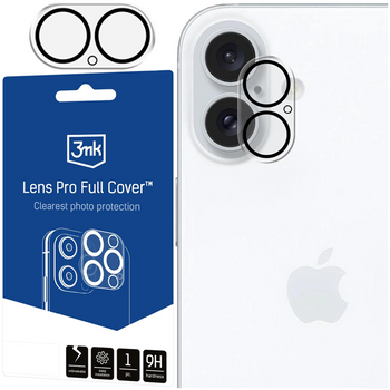 3MK LENS PRO FULL COVER DO APPLE IPHONE 16 16 PLUS OCHRONA OBIEKTYWU
