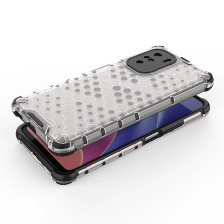 HURTEL ETUI PANCERNE DO XIAOMI K40 PRO+ K40 PRO K40 POCO F3 Z ŻELOWĄ RAMKĄ