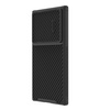 Nillkin Synthetic Fiber S Case etui Samsung Galaxy S23 Ultra pokrowiec osłona na aparat czarne