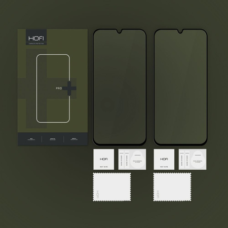 SZKŁO HARTOWANE HOFI GLASS PRO+ 2-PACK GALAXY A16 4G / 5G / A26 5G BLACK