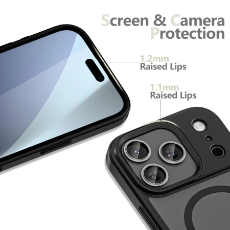 TECH-PROTECT ETUI MAGMAT MAGSAFE DO IPHONE 17 PRO OCHRONA MAGNETYCZNE
