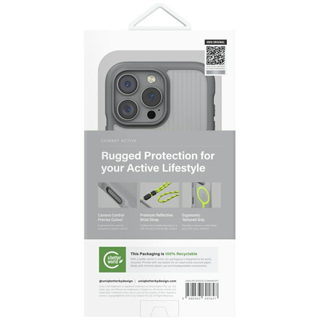 UNIQ ETUI COMBAT ACTIVE DO IPHONE 16 PRO MAGCLICK CHARGING Z OCHRONĄ EKRANU
