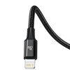 BASEUS KABEL 3W1 USB DO MICRO USB DO LIGHTNING USB-C DO TELEFONÓW 1.5M