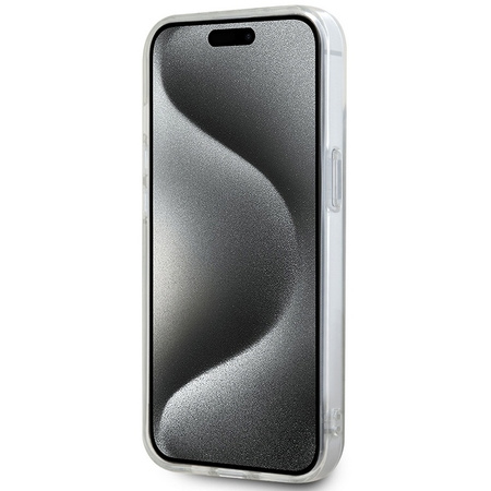 DKNY ETUI HARDCASE DO IPHONE 15 14 13 6.1 DO MAGSAFE CHECKERED MONO STRIPE