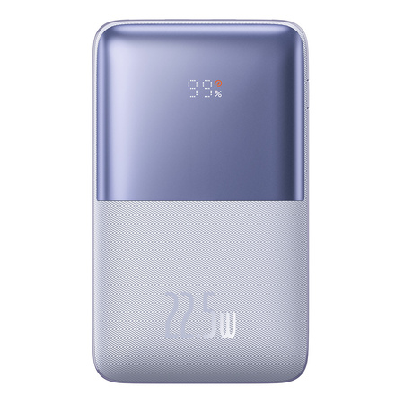 Powerbank Baseus Bipow Pro 20000mAh 22.5W fioletowy z kablem USB Typu A - USB Typu C 3A 0.3m (PPBD040305)
