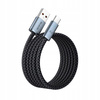 MCDODO KABEL USB-A USB-C SZYBKIE ŁADOWANIE USB TYP C 6A 100W 1M LED BIAŁY