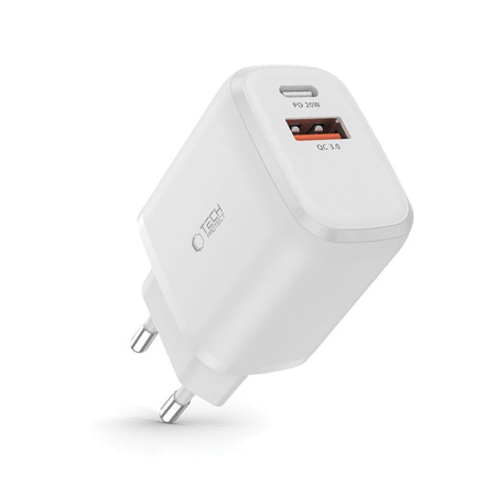 TECH-PROTECT C20W 2-PORT NETWORK CHARGER PD20W QC3.0 DO TELEFONÓW