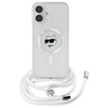 KARL LAGERFELD CASE HARDCASE DO IPHONE 16 6,1 Z DO MAGSAFE CHOUPETTE HEAD