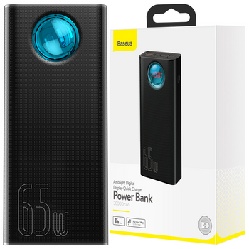 Baseus Amblight powerbank 65W 30000mAh Overseas Edition czarny (PPLG000101)