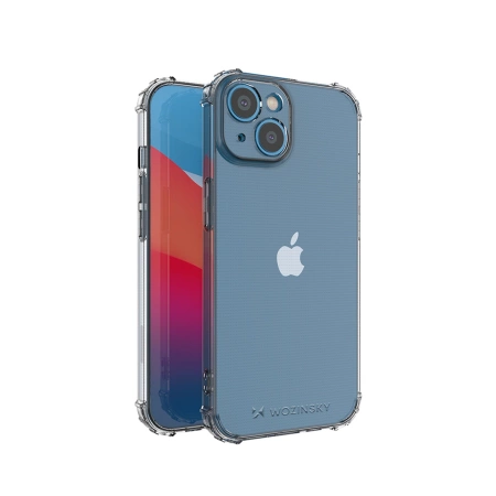 WOZINSKY ETUI POKROWIEC ANTI SHOCK DO IPHONE 14 PLUS PRZEZROCZYSTY PANCERNY