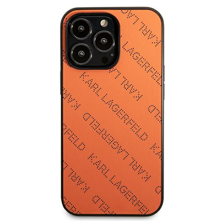 KARL LAGERFELD CASE HARDCASE DO IPHONE 13 PRO MAX 6,7 PERFORATED POKROWIEC